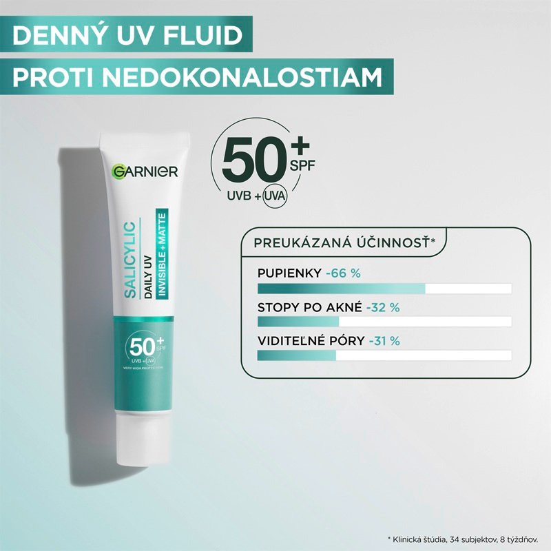 Pure Active BHA + Niacínamid UV fluid proti nedokonalostiam SPF 50+ - 6